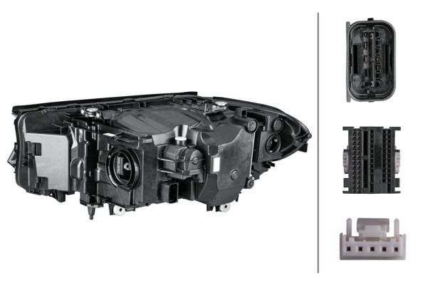 BMW 5 Serisi G30 Far Hibrit Sağ | HELLA 1EX 354 836-021