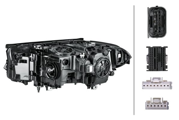 BMW 5 Serisi G30 Far LED Sağ | HELLA 1EX 354 836-121