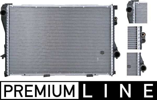 BMW 5 Serisi E39 M54 Su Radyatörü | MAHLE CR 281 000P