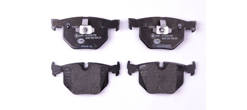 BMW 7 Serisi E65 Fren Balatası Arka | HELLA 8DB 355 009-331