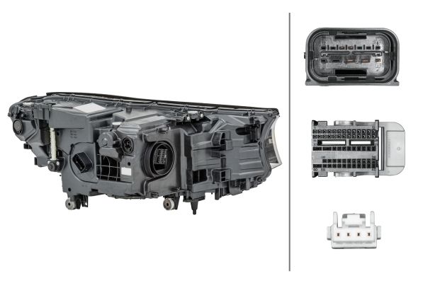 BMW 7 Serisi G11 Far LED Sol | HELLA 1EX 354 854-011