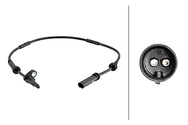 BMW X3 Serisi F25 ABS Sensörü Arka | HELLA 6PU 230 048-191