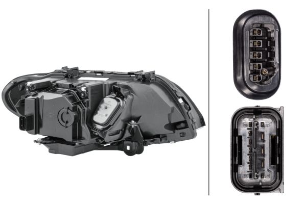 BMW X5 Serisi E53 Far Bi-Xenon Sol | HELLA 1EL 224 485-411