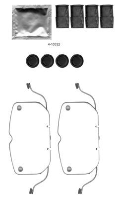 BMW X5 Serisi E70 Fren Kaliper Yayı | HELLA 8DZ 355 205-071