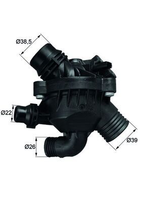 BMW X5 Serisi E70 N52 Termostat | MAHLE TM 30 97