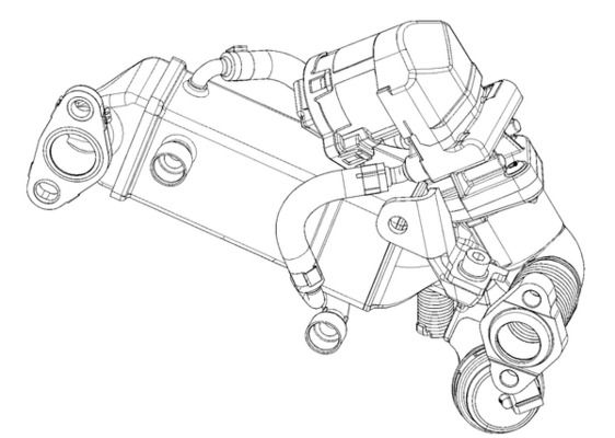 BMW 3 Serisi E90 N57 Egr Soğutucu | MAHLE CE 10 000P