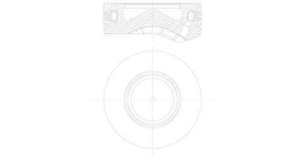 BMW X3 Serisi F25 N57 Piston 84.00mm STD | MAHLE 081 PI 00105 000