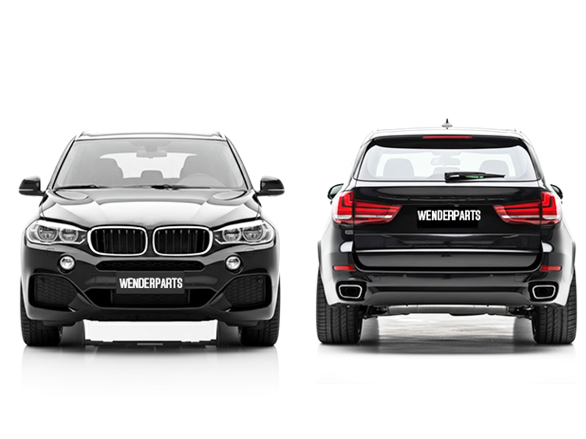 BMW X5 F15 2014-2018 M-Tech Body Kit with PDC and Exhaust Tips