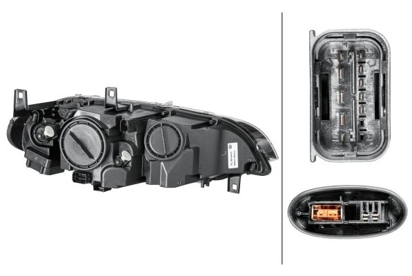 BMW X6 Serisi E71 Far Bi-Xenon Sol | HELLA 1EL 009 644-611