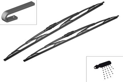 Mercedes W638 V 200 Wiper Tire Set | BOSCH 3397001725