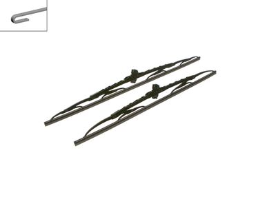 BMW E53 X5 4.4i Silecek Lastiği Set | BOSCH 3397118307