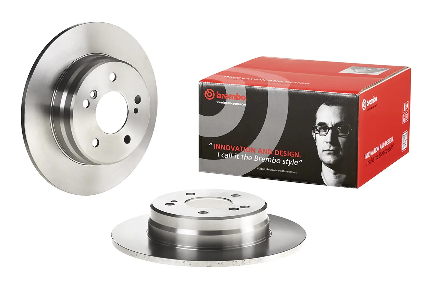 Mercedes W124 Kasa 200 T Arka Fren Diski | BREMBO 08517830