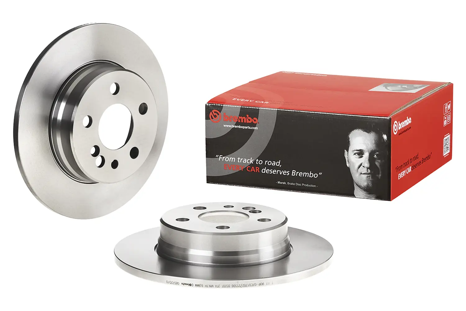 Mercedes S Serisi W140 S 350 Turbo-D Arka Fren Diski | BREMBO 08572510