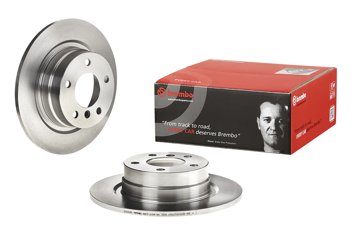 BMW 3 Serisi E90 320 i Arka Fren Diski | BREMBO 08A20510