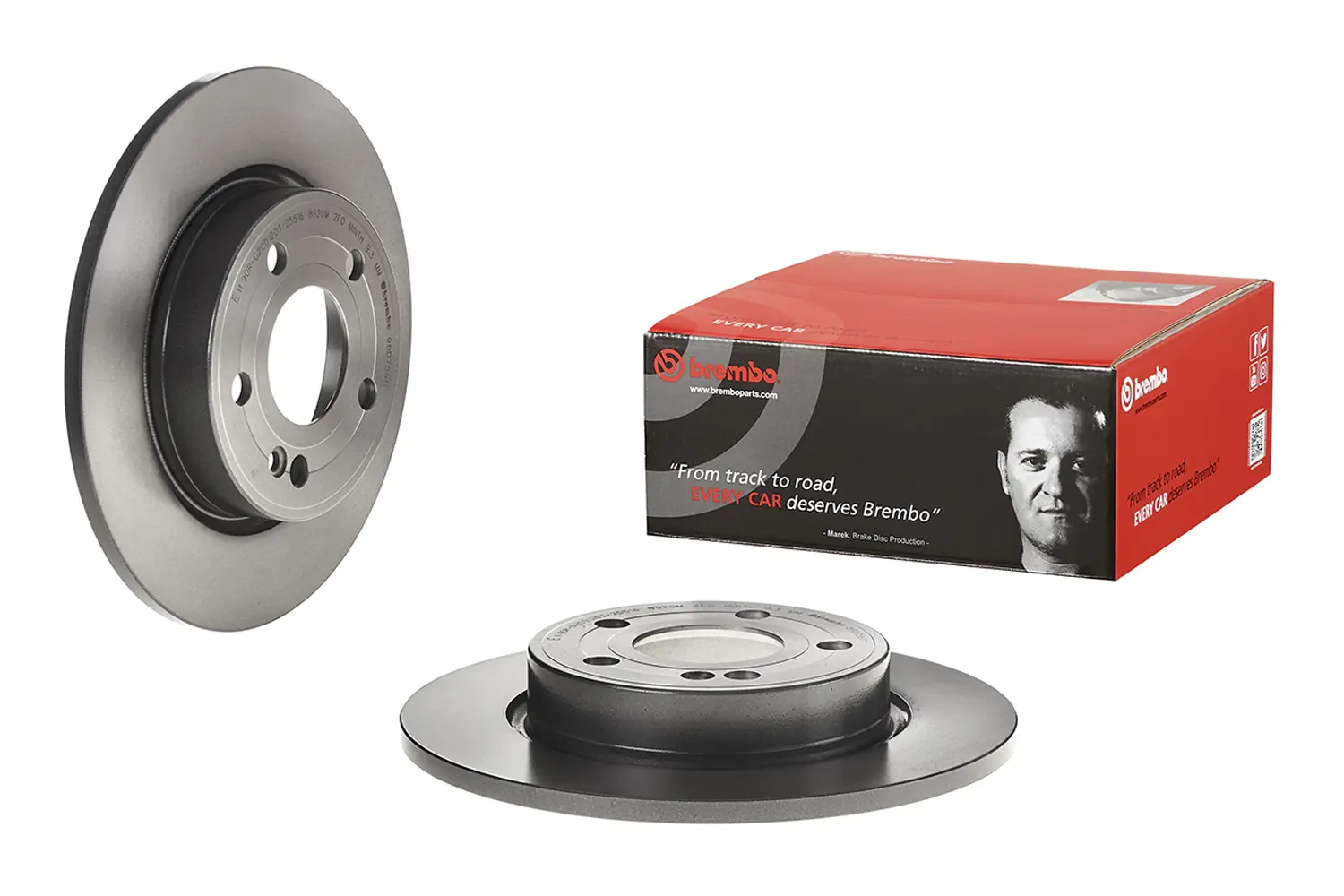 Mercedes B Serisi W247 B 200 d 4-matic Arka Fren Diski | BREMBO 08D75811