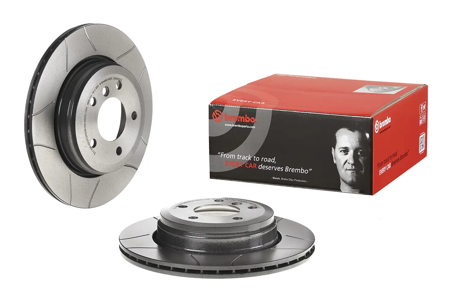 BMW 5 Serisi E60 545 i Arka Fren Diski Havalandırmalı | BREMBO 09942575