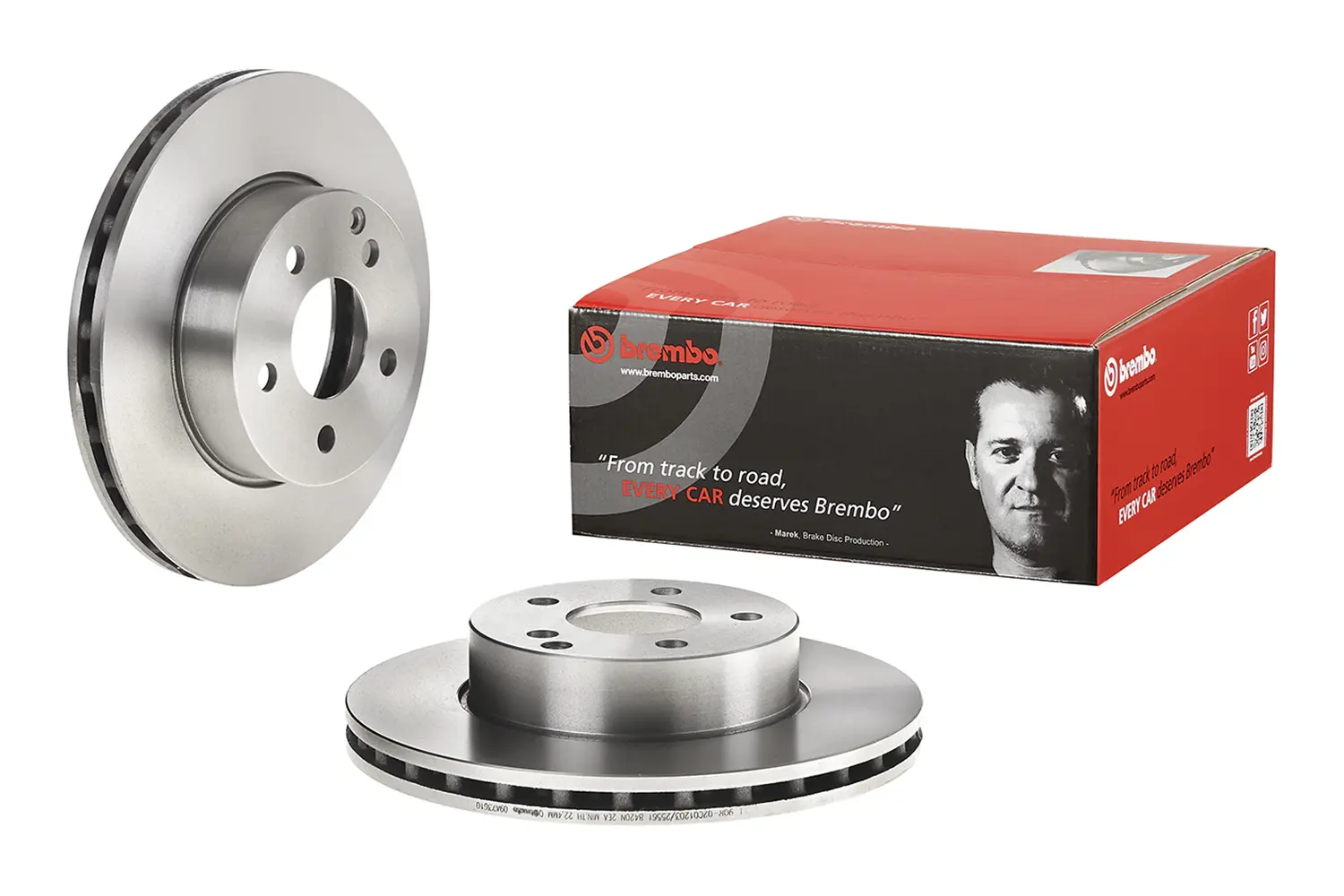 Mercedes C Serisi W204 C 180 Ön Fren Diski Havalandırmalı | BREMBO 09A73610