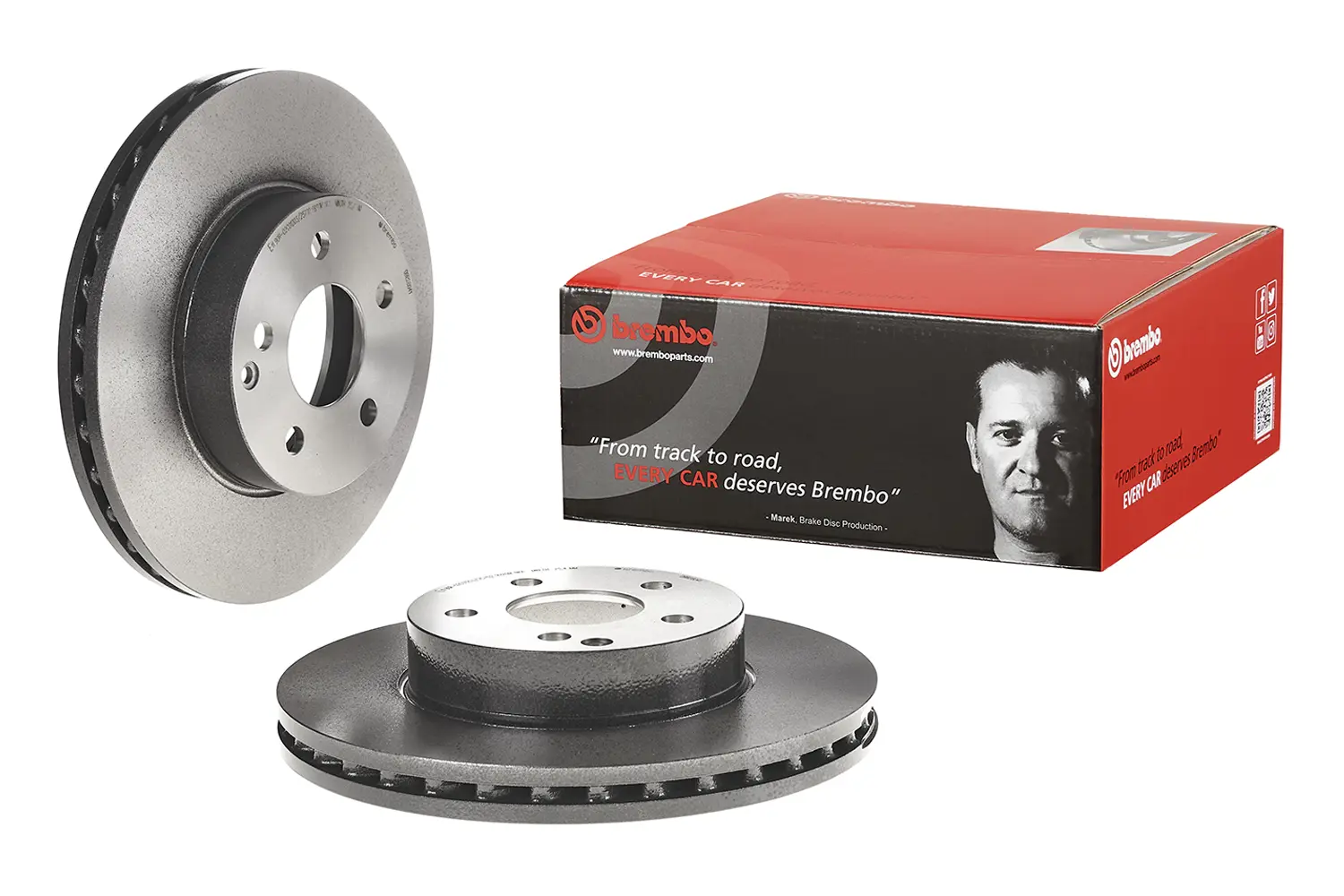 Mercedes C Serisi W204 C 280 Ön Fren Diski Havalandırmalı | BREMBO 09B28041
