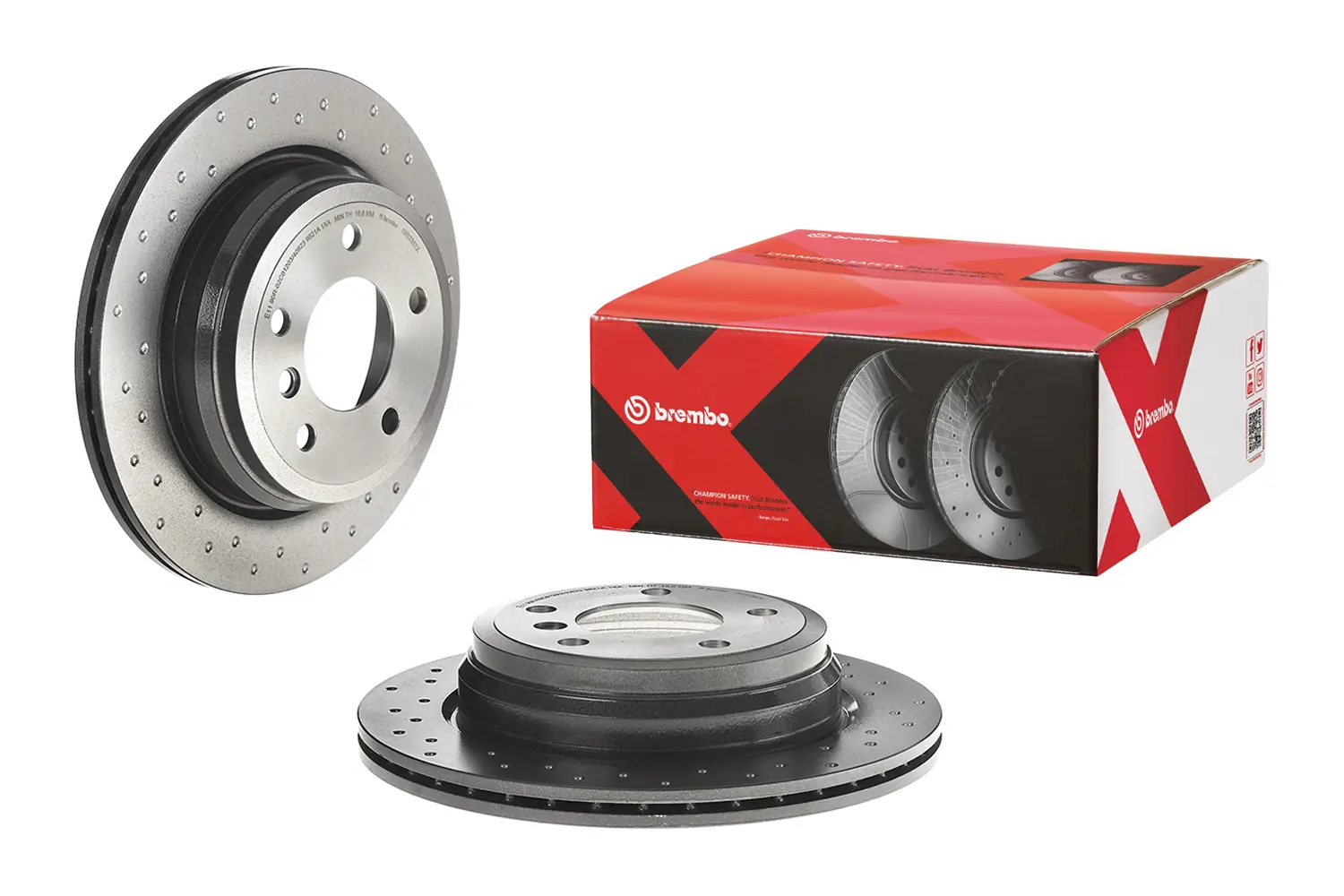 BMW 3 Serisi E90 325 xi Arka Fren Diski Havalandırmalı | BREMBO 09B3382X
