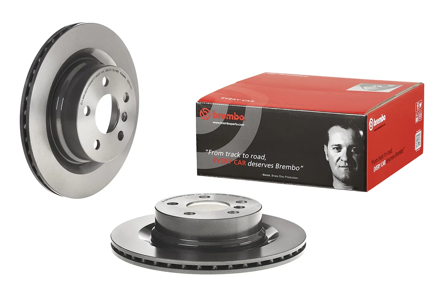 BMW 3 Serisi G80 320 i Arka Fren Diski Havalandırmalı | BREMBO 09D11211