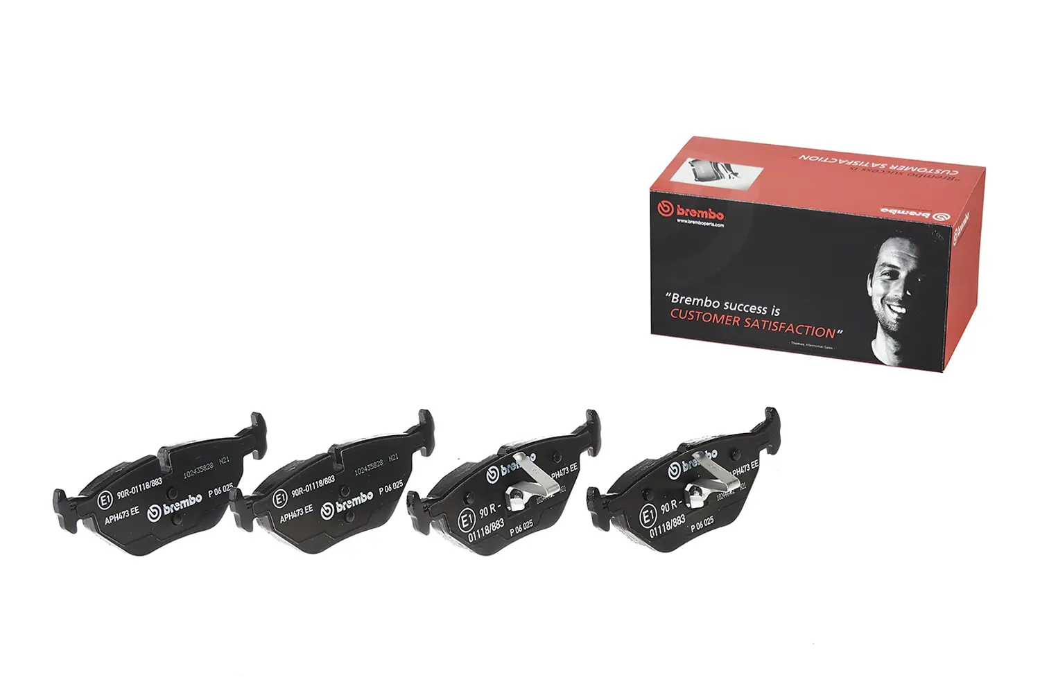 BMW 3 Serisi E46 328 i Arka Fren Balatası | BREMBO P06025