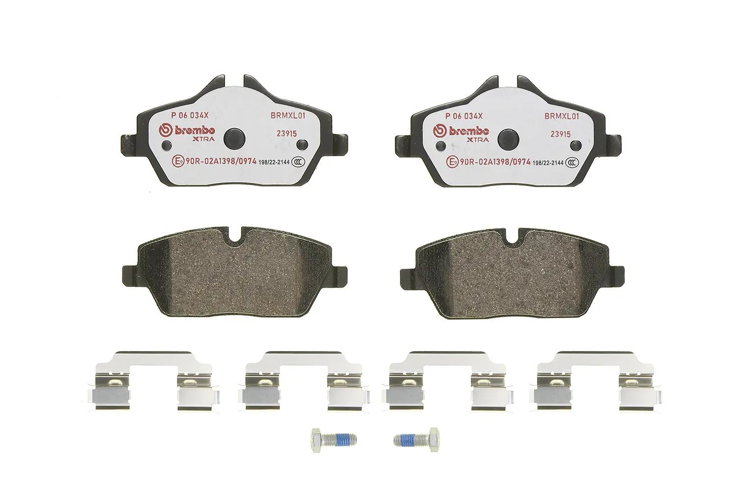 BMW 1 Serisi E81 118 i Ön Fren Balatası Delikli | BREMBO P06034X