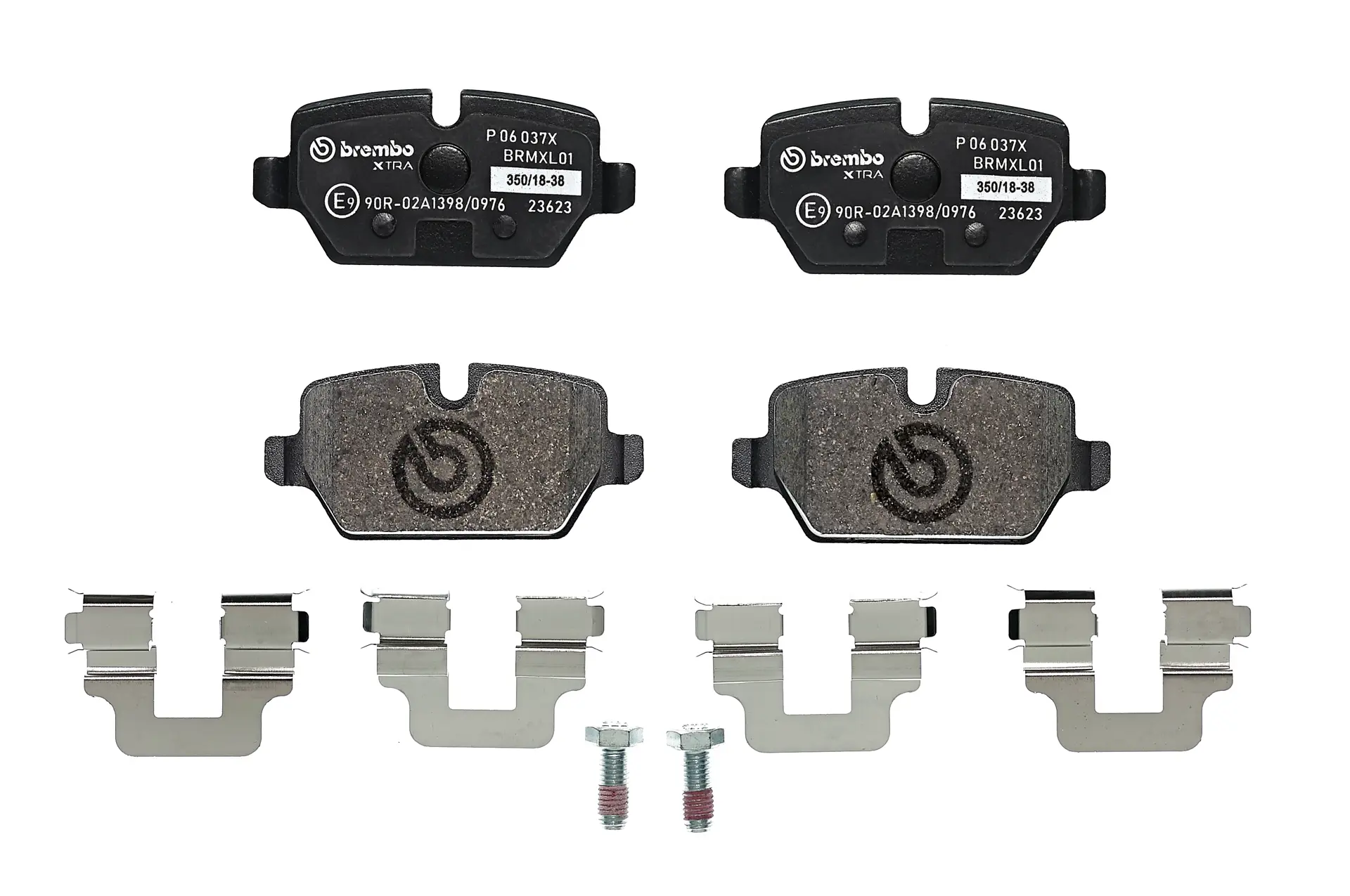 BMW 3 Serisi E92 316 i Arka Fren Balatası Delikli | BREMBO P06037X
