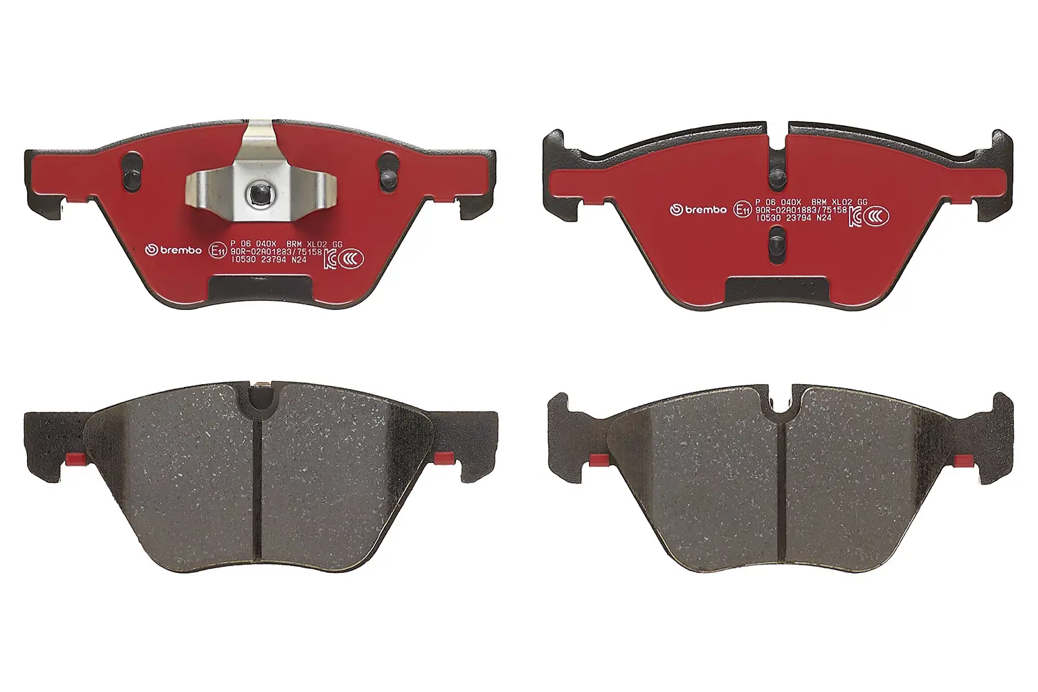 BMW 1 Serisi E87 123 d Ön Fren Balatası Delikli | BREMBO P06040X