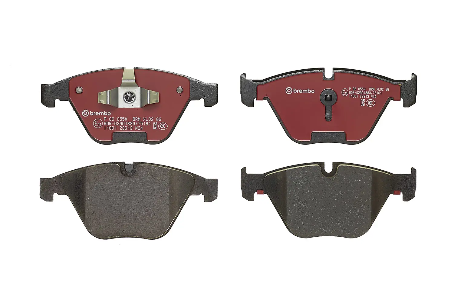 BMW 3 Serisi E90 320 d Ön Fren Balatası Delikli | BREMBO P06055X