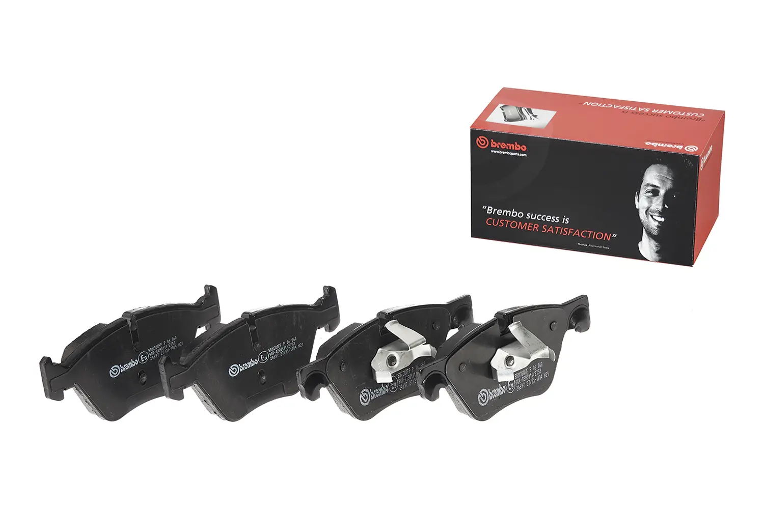 BMW 5 Serisi F10 518 d Ön Fren Balatası | BREMBO P06060