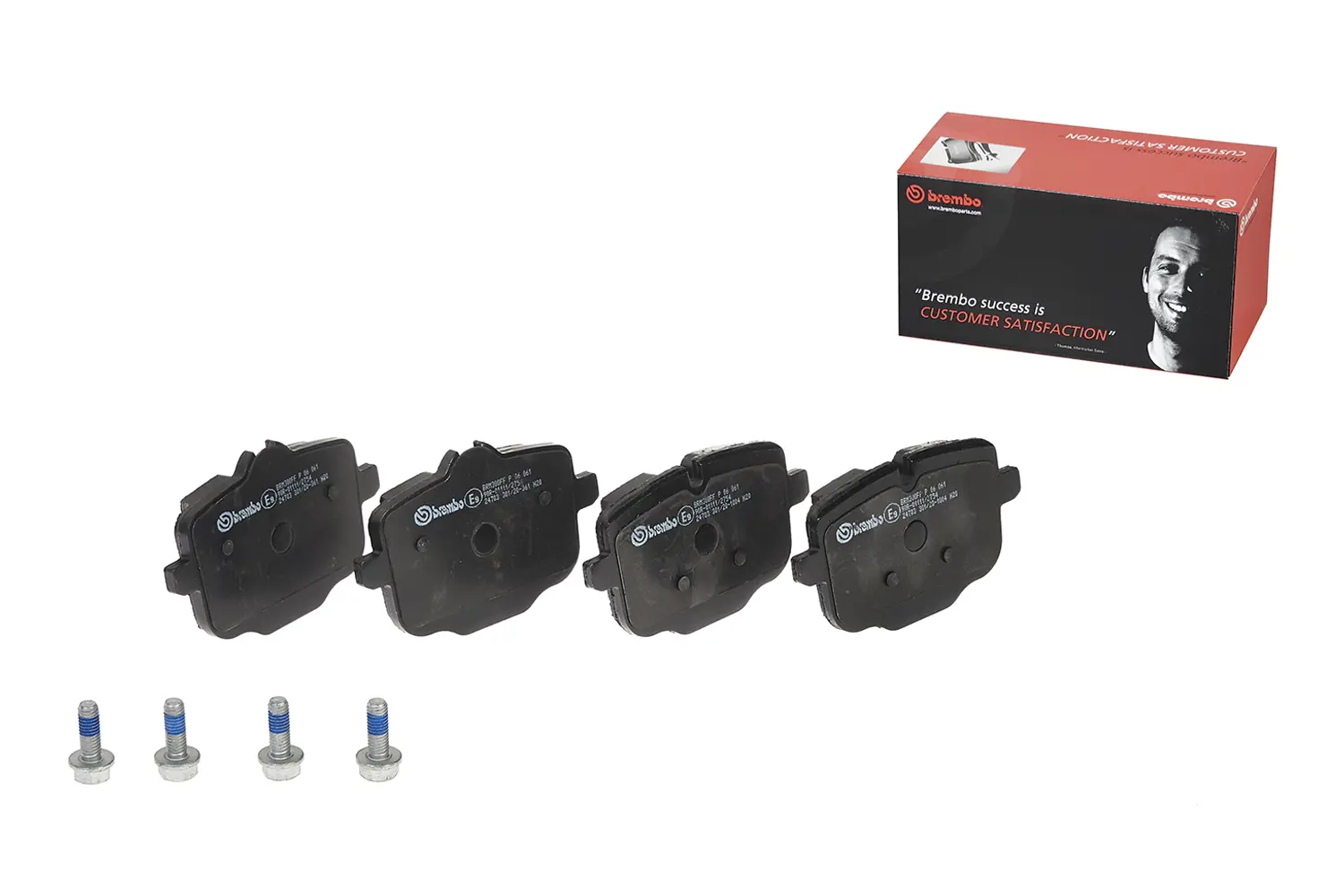 BMW 5 Serisi F10 530 d Arka Fren Balatası | BREMBO P06061