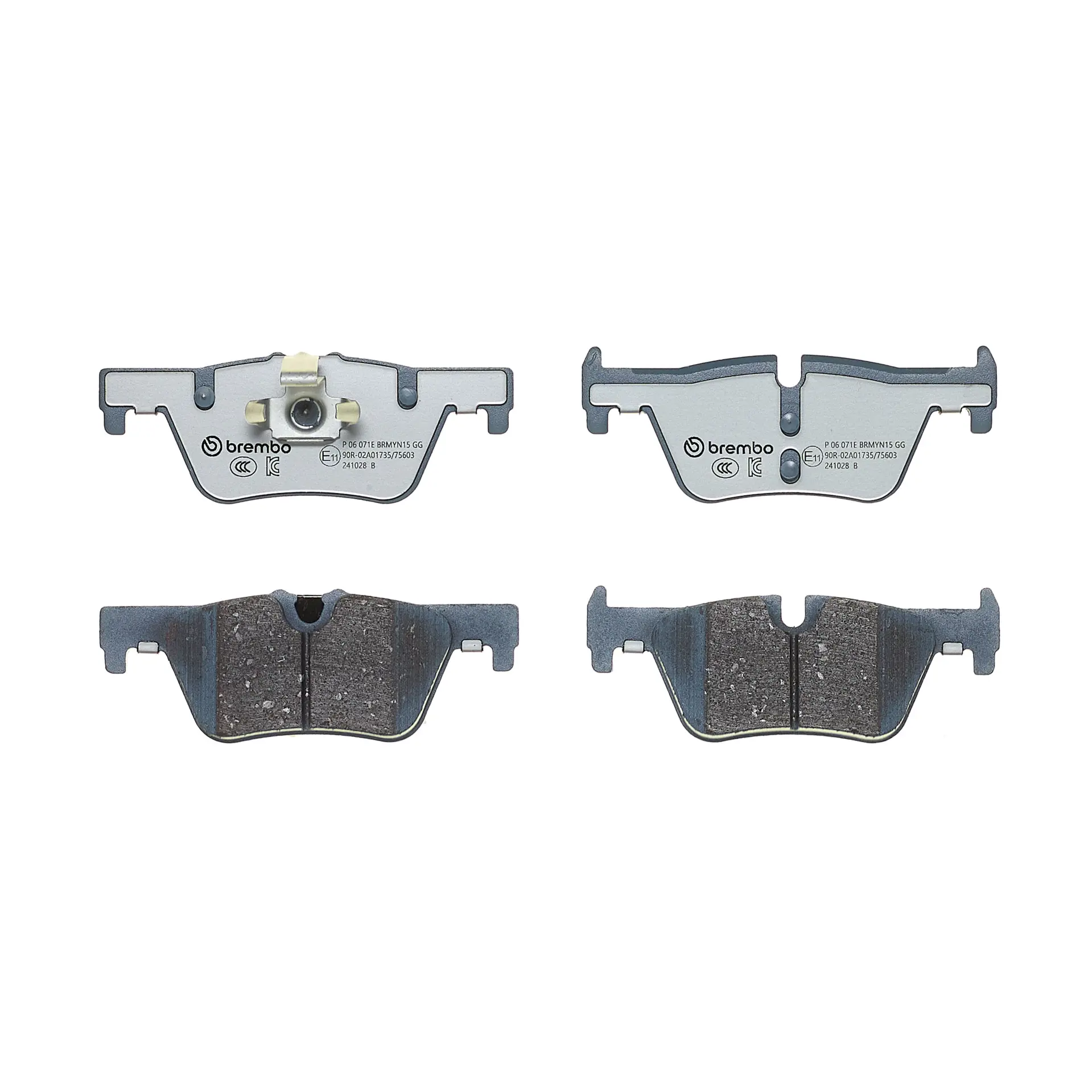 BMW 3 Serisi F80 330 e Arka Fren Balatası | BREMBO P06071E