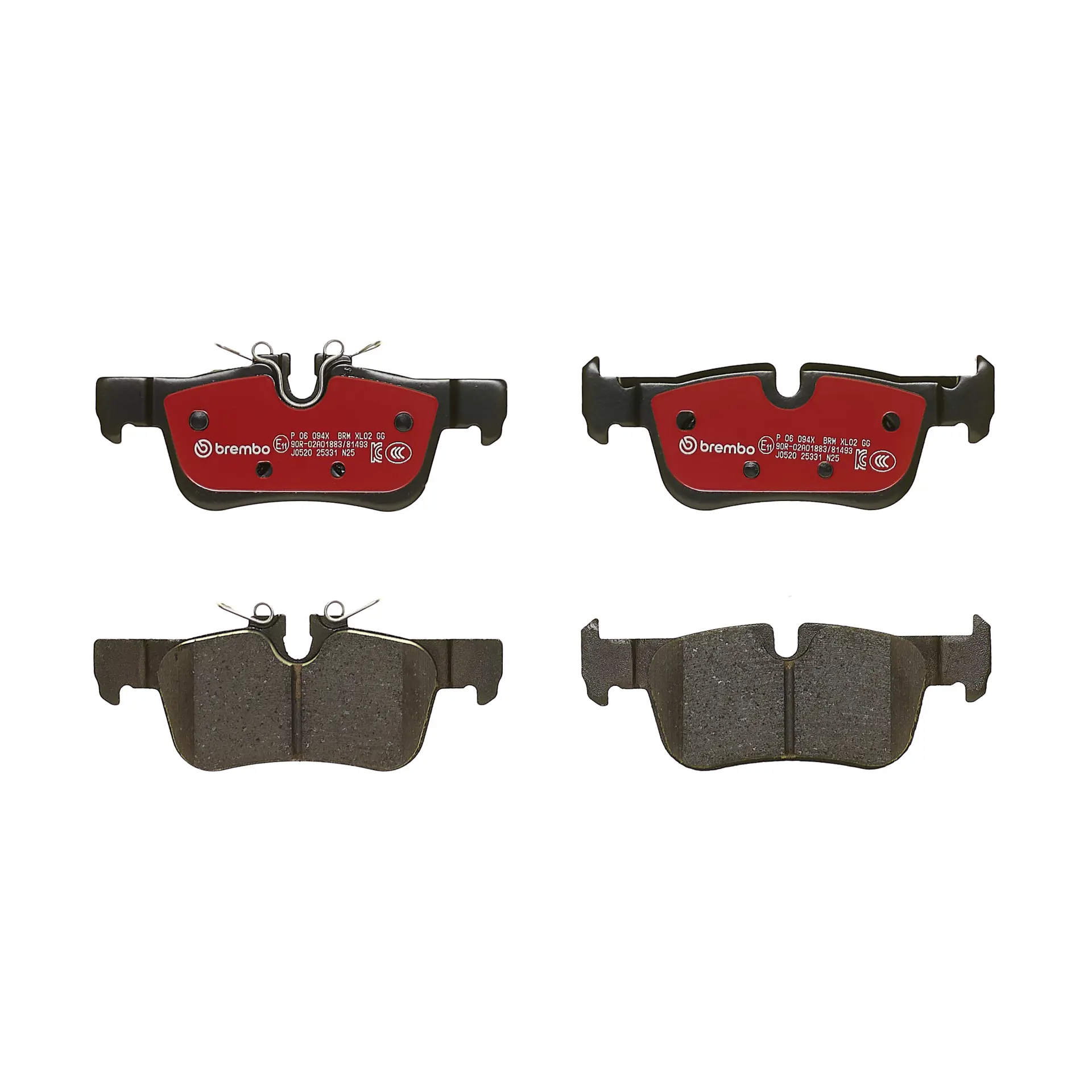 BMW 2 Serisi F45 Active Tourer 218 i Arka Fren Balatası Delikli | BREMBO P06094X