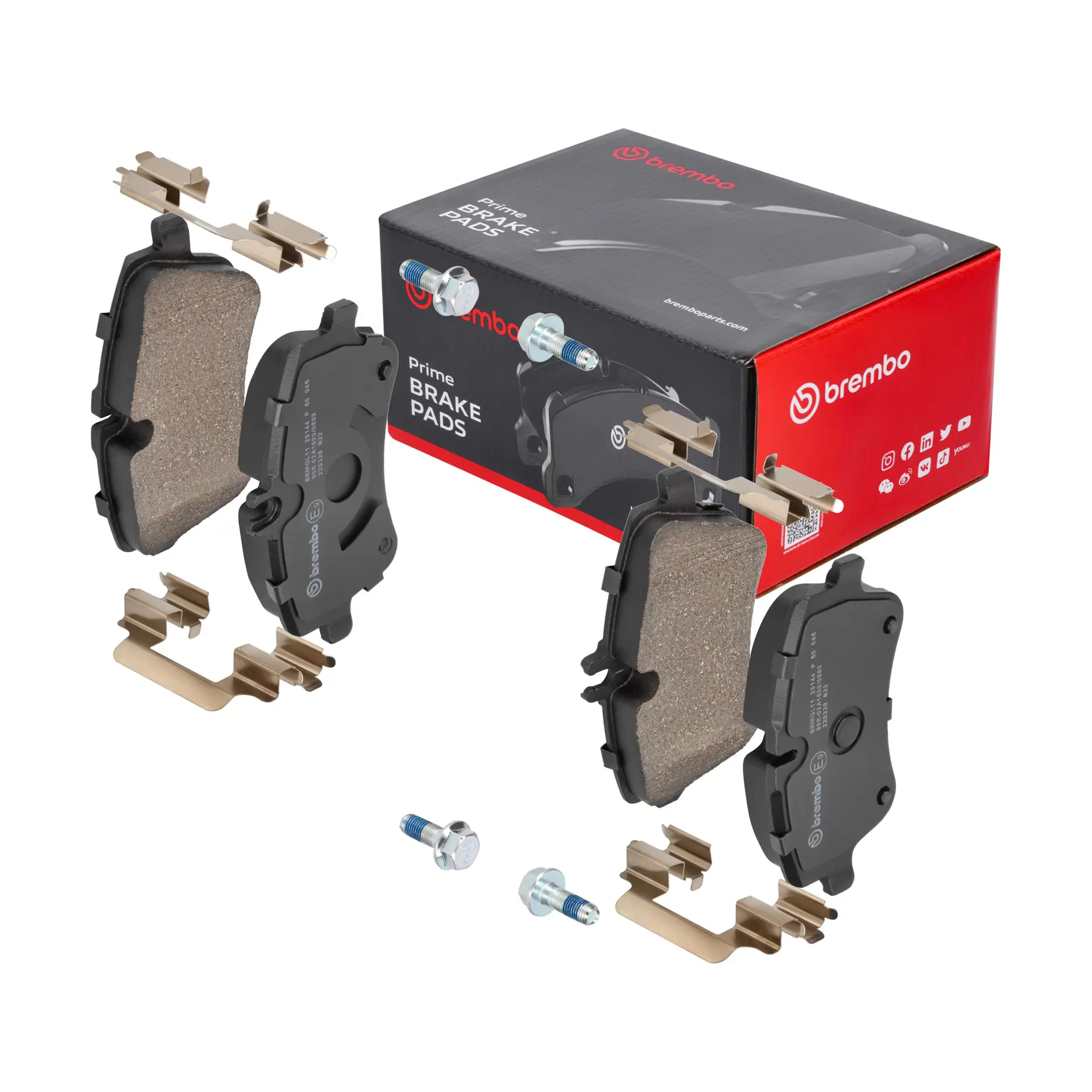 Mercedes C Serisi W203 C 180 Ön Fren Balatası | BREMBO P50045