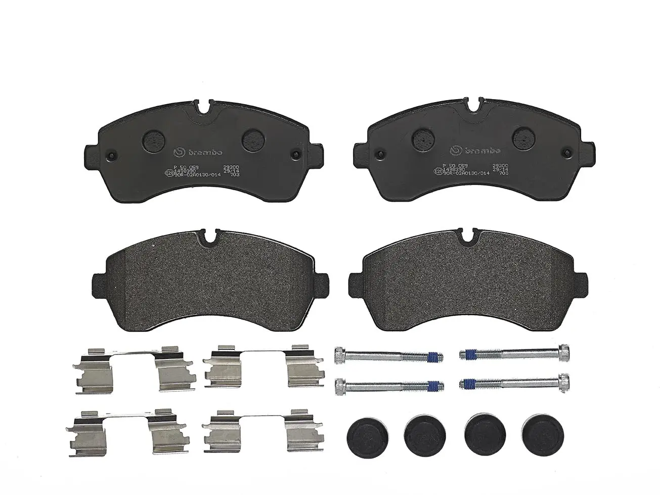 Mercedes Sprinter W906 315 CDI Ön Fren Balatası | BREMBO P50059