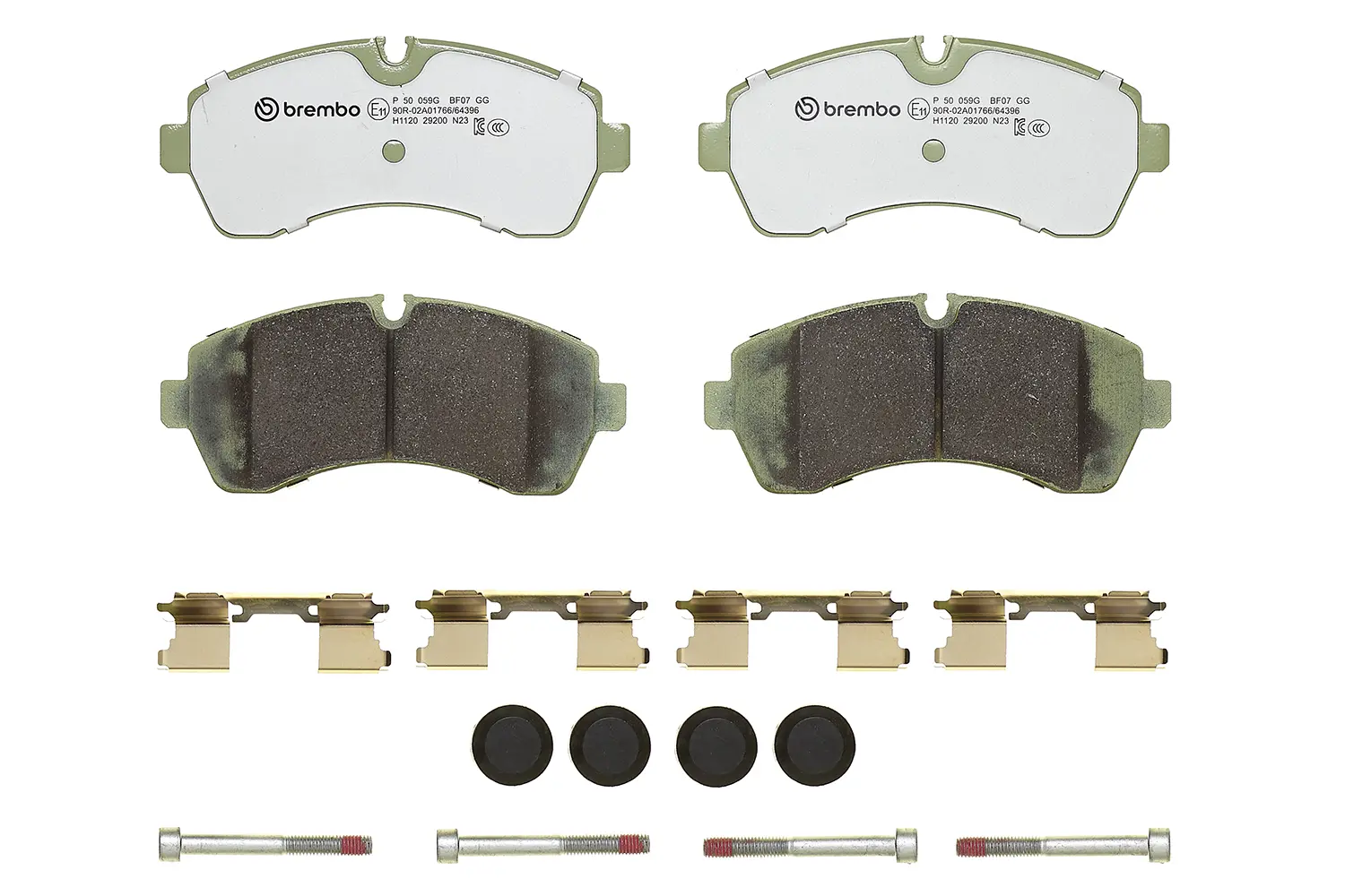 Mercedes Sprinter W906 309 CDI Ön Fren Balatası | BREMBO P50059G