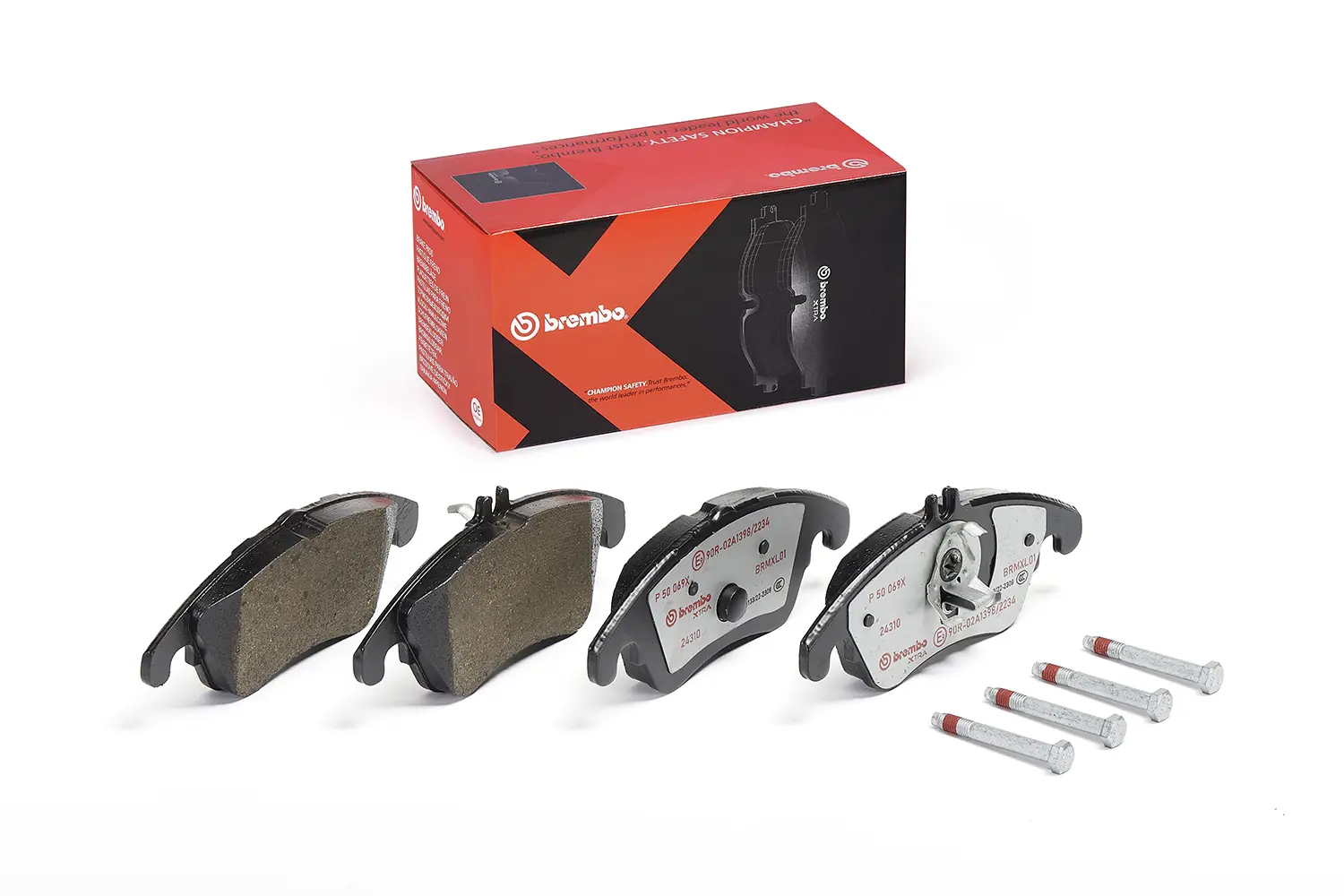 Mercedes C Serisi W204 C 180 Ön Fren Balatası Delikli | BREMBO P50069X
