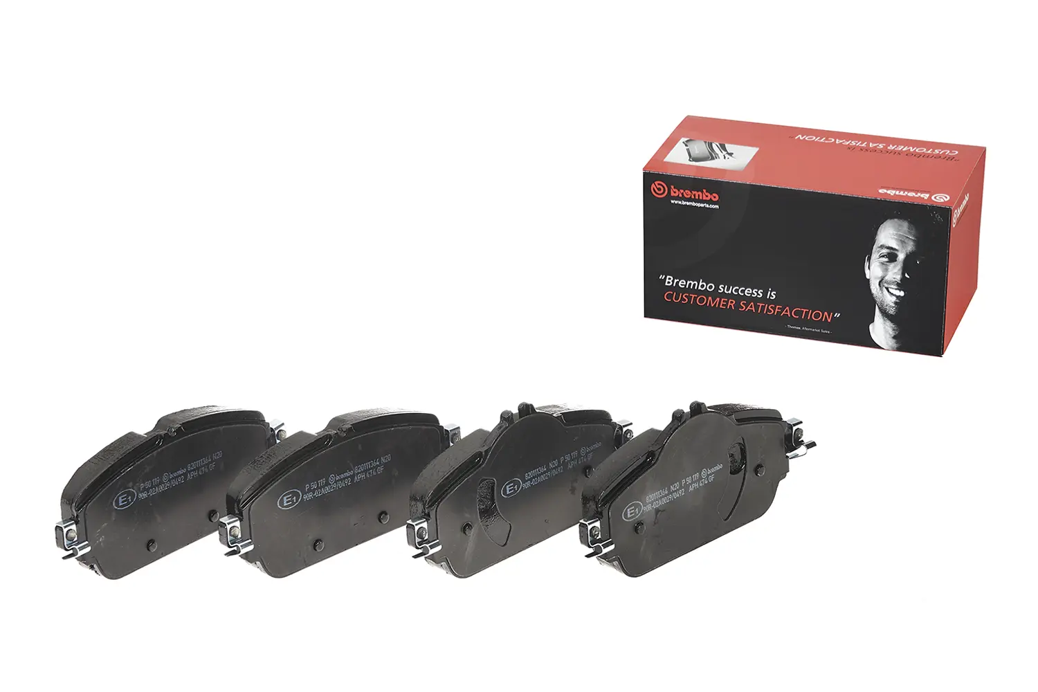 Mercedes C Serisi W205 C 180 Ön Fren Balatası | BREMBO P50119