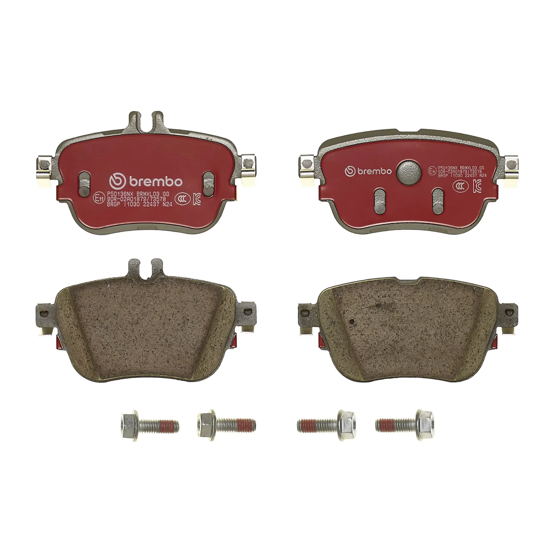 Mercedes CLS Serisi W257 CLS 220 d Arka Fren Balatası Seramik | BREMBO P50136NX