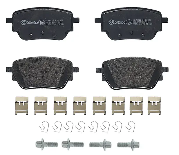 Mercedes A Serisi W177 A 180 d Arka Fren Balatası | BREMBO P50151