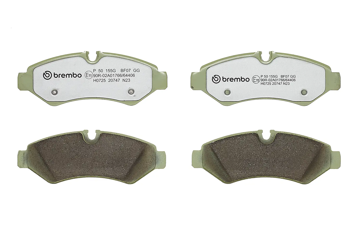 Mercedes Sprinter W907 311 CDI Arka Fren Balatası | BREMBO P50155G