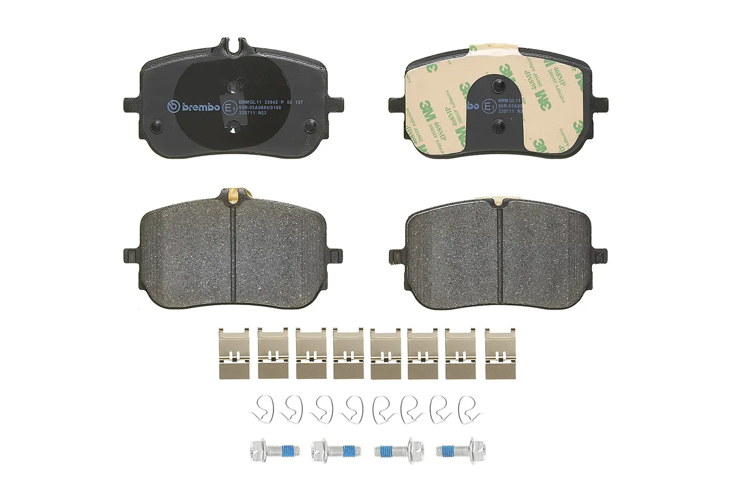 Mercedes B Serisi W247 B 220 d Ön Fren Balatası | BREMBO P50157