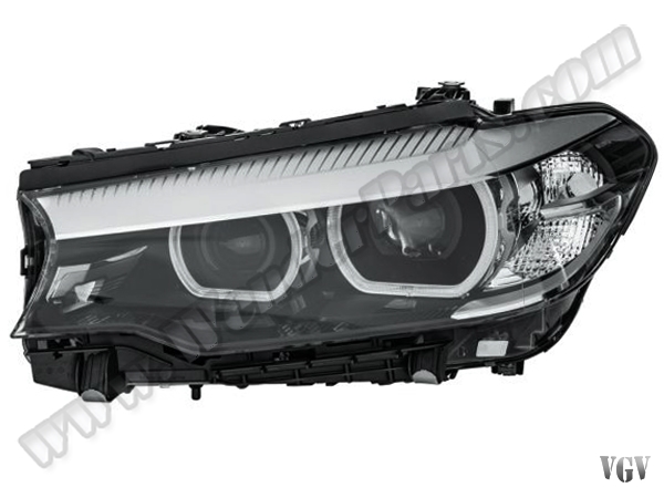 BMW 5 Serisi G30 Far Nıkelajı 2017-20 Üst Sol | CARTEK TPBMST23