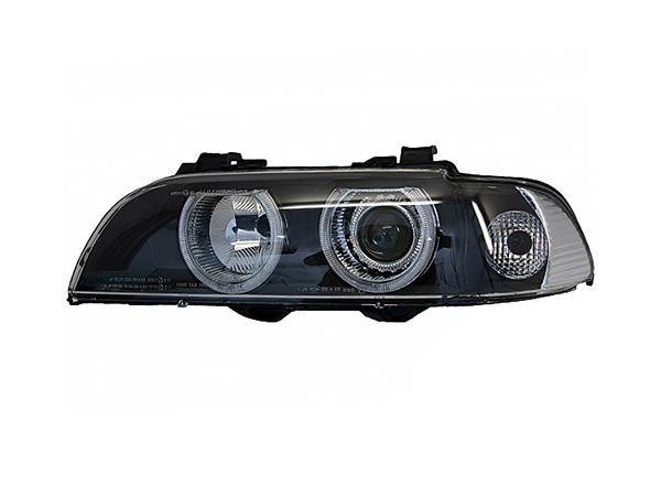 BMW 5 Serisi E39 Komple Far Sinyal Zemin Hella Tip 2000-03 Sol Beyaz Siyah | CARTEK TPBMWE39L