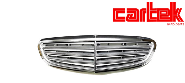 Mercedes C Series W205 Grille -luxury- 2014-18 Exclusive Chrome Grey | CARTEK TPMRDZW28