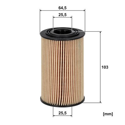 BMW 3 Serisi E36 316i M43 Yağ Filtresi | FILTRON OE 649/4