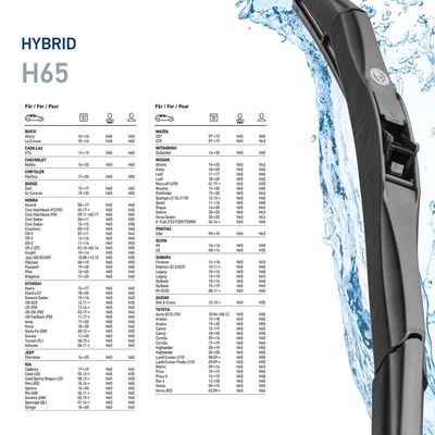 BMW 7 Serisi F01 Silecek Süpürgesi Ön | HELLA 9XW 204 584-261