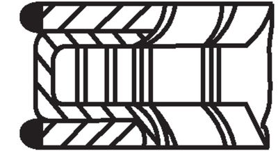 BMW 3 Serisi E36 M44 Segman Seti 85.50mm 050 | MAHLE 083 10 N2