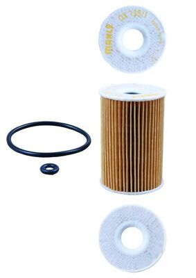 Mercedes A Serisi W168 A 160 M166 Yağ Filtresi | MAHLE OX 135/1D