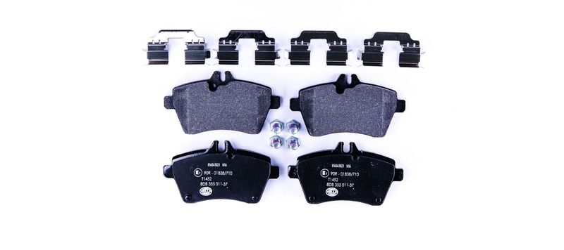 Mercedes A Serisi W169 Fren Balatası Arka | HELLA 8DB 355 011-371